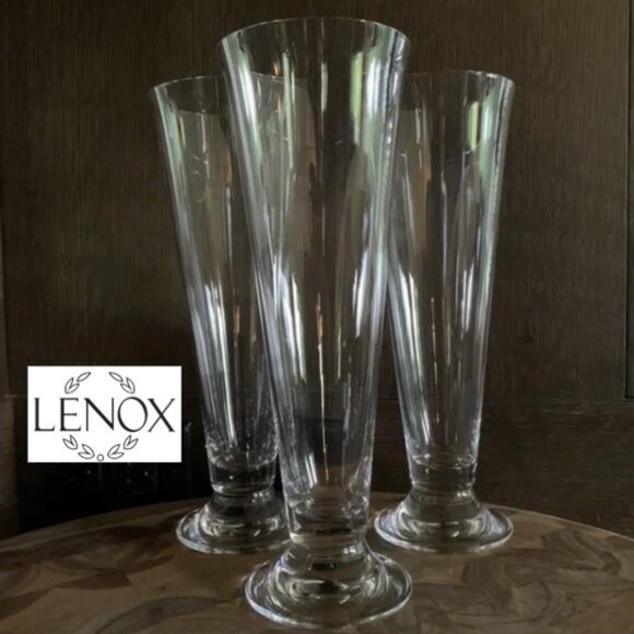 Lenox Pilsner glasses “Tuscany Classics” (Set of 3) - Picture 1 of 7